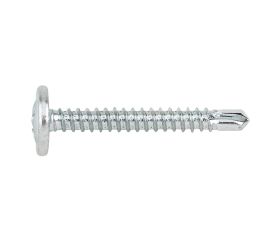 TAEZ [CP] Tornillo autotaladrante de cabeza alomada baja y arandela estampada. Zincado. Huella PH
